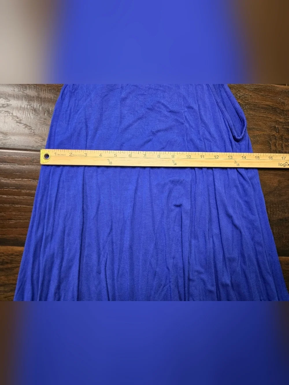 Old Navy Womens Blue Spaghetti Strap Tank Maxi Dress Large